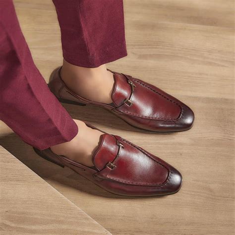 Buy Sobaa Brown Horse Bit Loafers for Men at Tresmode