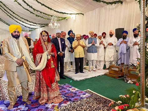 Dr Gurpreet Kaur - Punjab CM Bhagwant Mann weds Dr Gurpreet Kaur: See ...