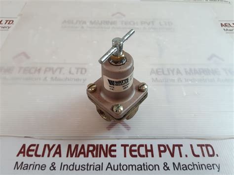 Watts 26A Water Pressure Regulator – Aeliya Marine Tech