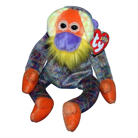 Ty Beanie Baby: Bananas the Orangutan | Original Plush Stuffed Animal ...