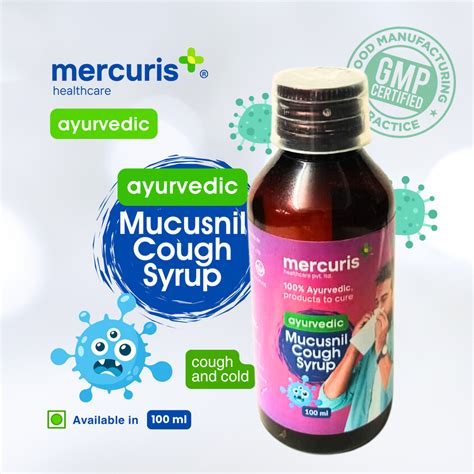 Mucusnil Cough Syrup - Instant Relief (Non drowsy Formula) – Mercuris ...