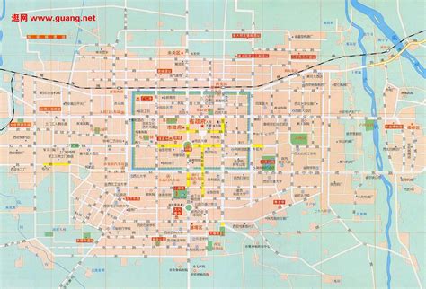 西安市区地图二全图，西安市区地图二高清版下载 - 8264户外8264.com