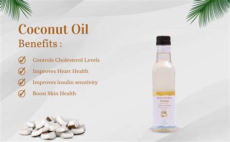 Coconut Oil for Cooking | 500ml | 100% Pure and Unrefined | Boosts ...