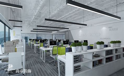 1500平米创新大型科技公司办公室设计 | 宏博伟智-办公室装修-尚泰装饰设计