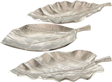 Buy WHW Whole House Worlds 3 Piece Leaf Set, Decorative Bowls, Vanity ...