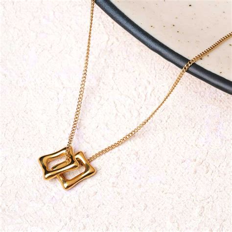 Mini Treasure Chest Pendant Necklace – PALMONAS