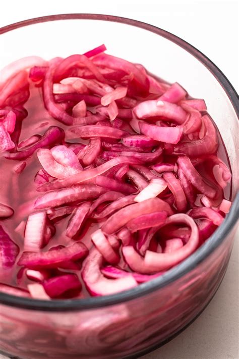 Quick Pickled Red Onions - Everyday Family Eats