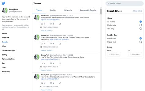 Image result for Twitter Data Archive