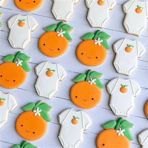 Tangerine Cookies Cuties - Etsy