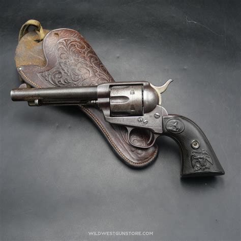 Revolver Colt Single Action Army Beau canon cal. 45 Peacemaker ...