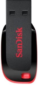 SanDisk Cruzerblade CZ50 64 GB Pen Drive Compatible with Audio Player ...