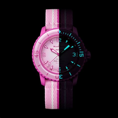 PINK OCEAN : Collection Bioceramic Scuba Fifty Fathoms