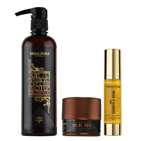 Buy Keralooks professional ® Mud shampoo and Mud scalp Hair Mask (500ml ...