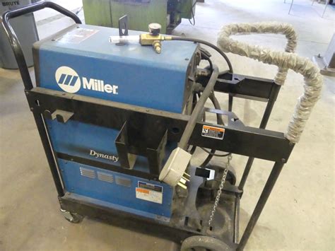 Miller Dynasty 350 AC/DC Tig & Stick water cooled welder s/n MG100057L ...