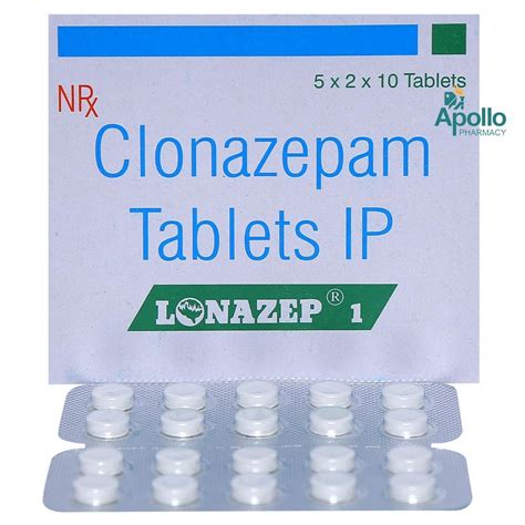 Lonazep 1 Tablet 10's Price, Uses, Side Effects, Composition - Apollo ...