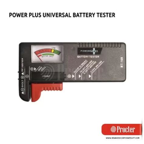 POWER PLUS Universal Battery Tester E60 in bulk for corporate gifting ...