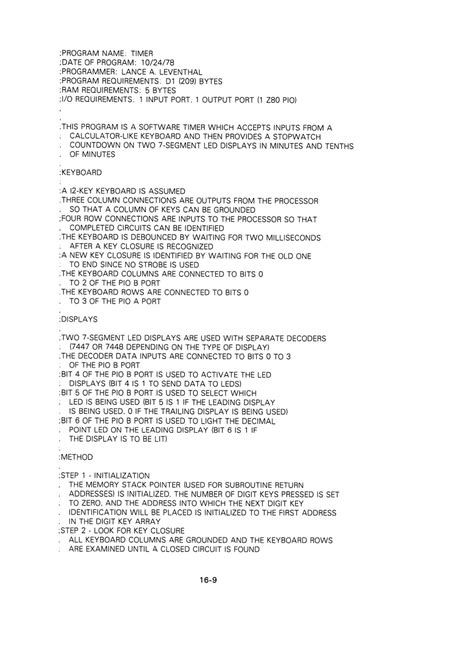 Z80 Assembly Language Programming Manual 的图像结果