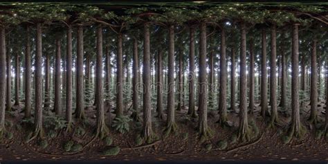 Image result for Equirectangular Forest