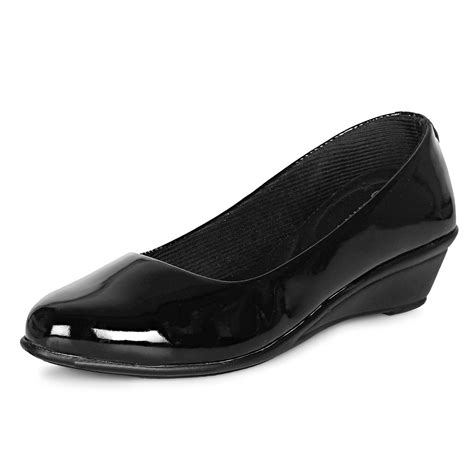 Buy Denill Women Wedge Style Bellies (Black, Numeric_3) at Amazon.in