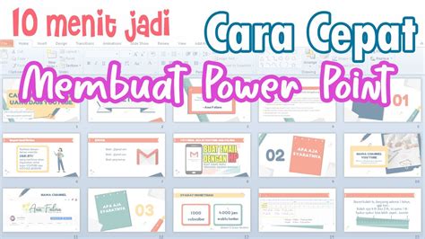 Tutorial Membuat PowerPoint 的图像结果
