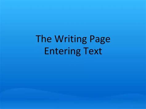 Image result for Entering Text