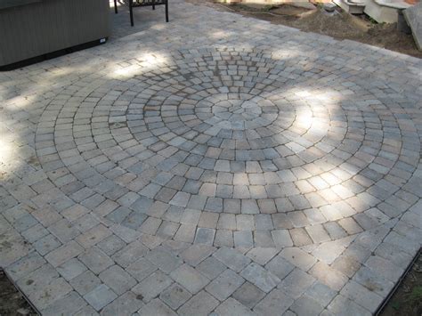 Circular Paver Patterns