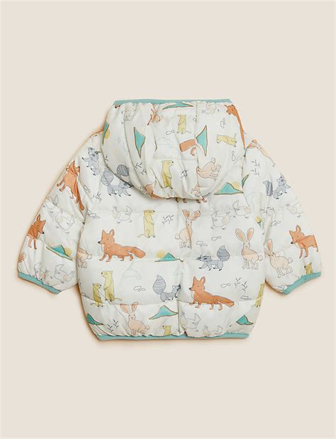 Buy Animal Print Hooded Jacket at Marks & Spencer