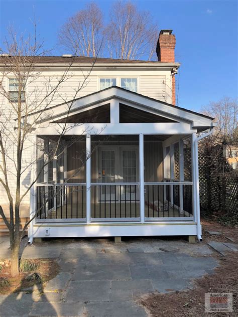 Screened Porch Enclosures - American Deck & Patio