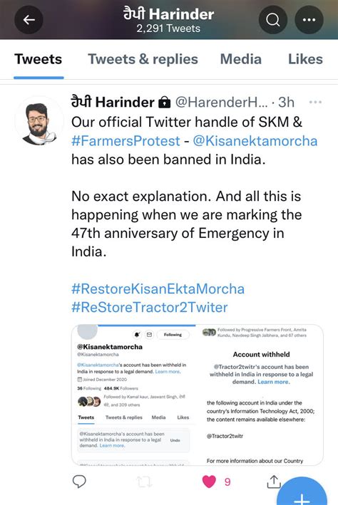 'Union, Punjab Govt Both Rattled by Tweets': Farmer Leaders on Twitter ...