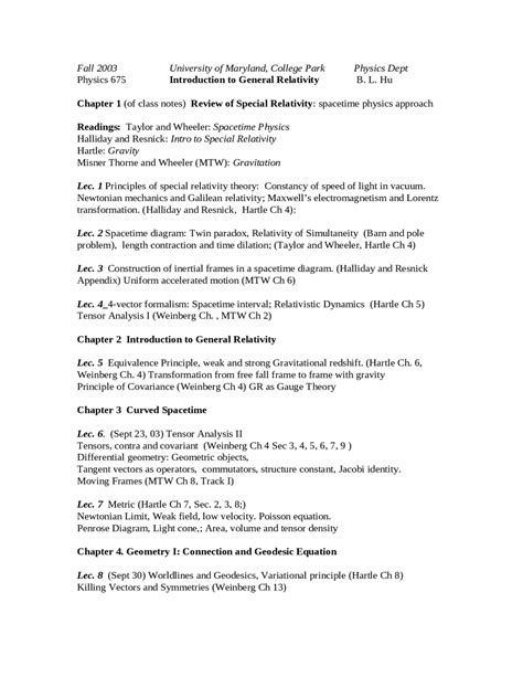 General Relativity Lecture 2 的图像结果