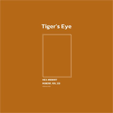 About Tiger’s Eye - Color codes and meaning | Matching colors and ...