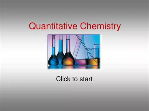 Image result for Quantitative Chemistry Notes