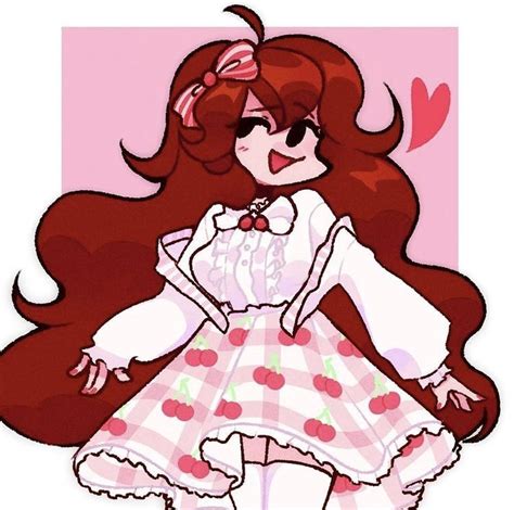 Girlfriend☆ | Friday night, Funkin, Cherry dress