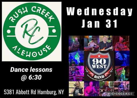 90 West: at Rush Creek Alehouse!, 5381 Abbott Road Hamburg NY, January ...