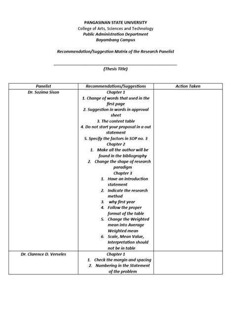 Image result for Quantitative Research Matrix Example