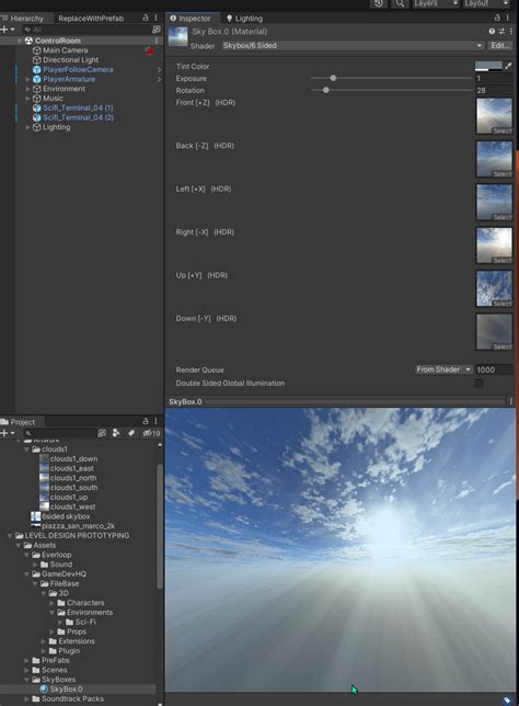 Image result for Unity Add Skybox