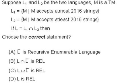 Theory of Computation: Self Doubt:Toc