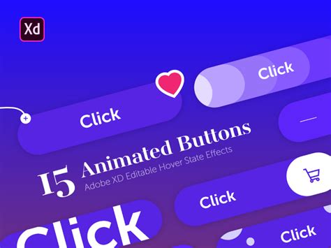 Cool Animated Buttons XD 的图像结果