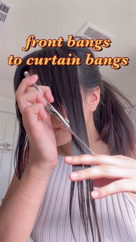 Pin by Hannah🌺 on Frisuren | Growing out bangs, Front bangs, Curtain bangs