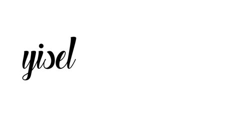 81+ Yisel Name Signature Style Ideas | Unique ESignature