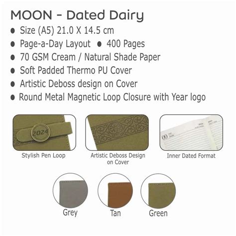 VIVA - MOON - Dated Dairy