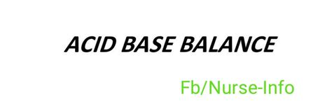 Image result for Acid-Base Tutorial for Nursing