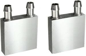 Stookin Water Cooling Block 40x40mm Aluminum for Liquid Water Cooler ...