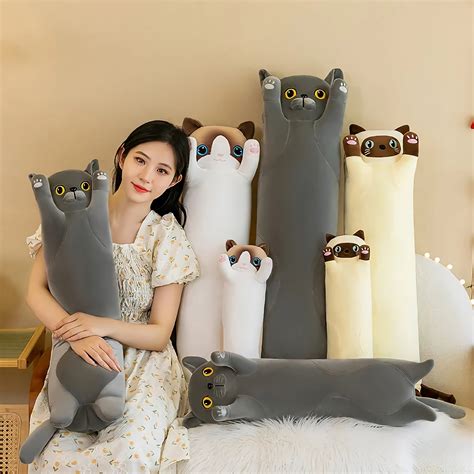 Stretchy Cat Extra-Long Cat Plushies – Hops & Pops