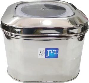 JVL Steel Fridge Container - 4.5 L Price in India - Buy JVL Steel ...