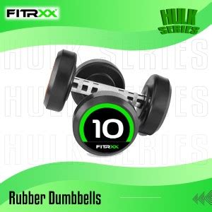 FITRXX Set Of 10KGX2 High Quality Rubber Professional Bouncer Fixed ...