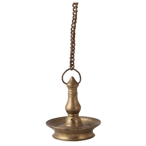 Sara Villaku Brass Hanging Diya Oil Lamp