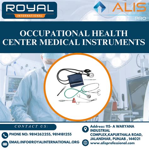 Occupational Health Center Medical Instruments at Best Price in ...