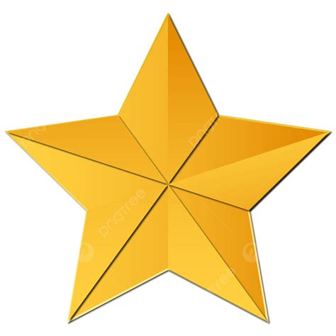 Gold Christmas Star Clip Art