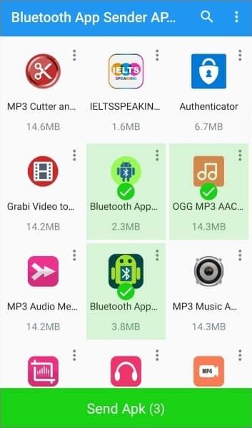 Bluetooth Share App 的图像结果